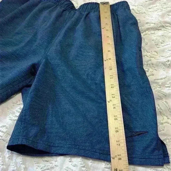 Speedo Blue and Black Swim Shorts. Men's Size Small - Picture 4 of 12